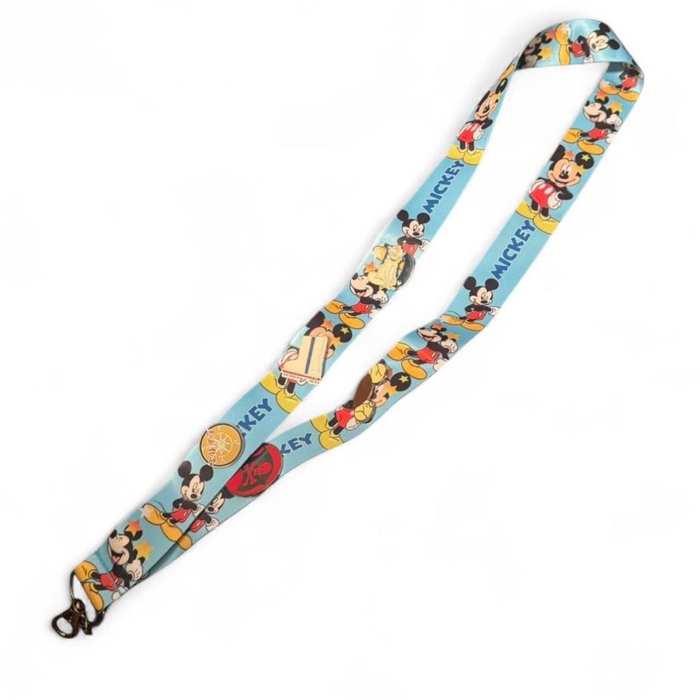 DISNEY | Lanyard with 5 trader pins Mickey Mouse lanyard